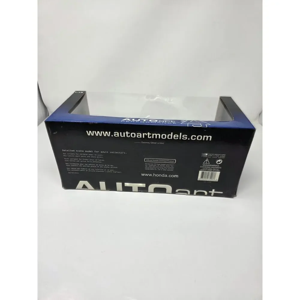 Autoart 1/18 Honda S2000 RHD White Mini Car New American Version In Box